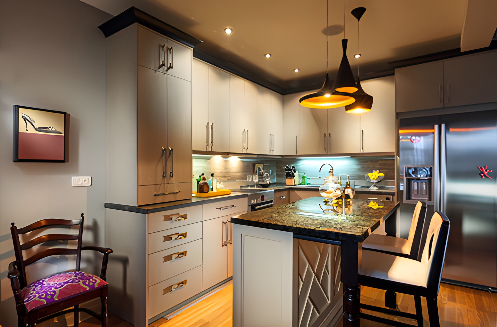 Modern small kitchen